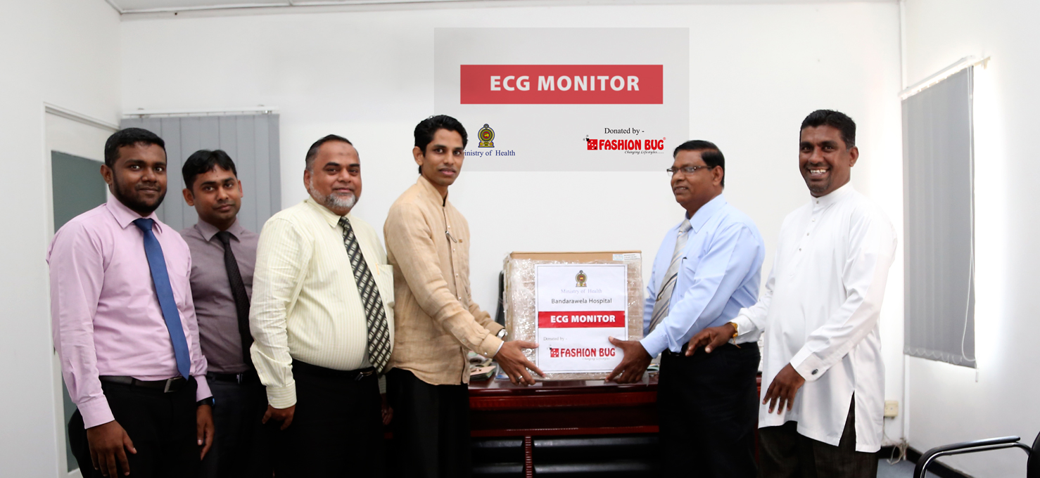 Fashion Bug donates cardiac equipment to Bandarawela District Hospital