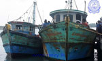 43 Indian fishermen, five trawlers apprehended by SL Navy
