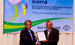 Sierra IT awarded ISO 9001:2008 – A milestone in progressive journey