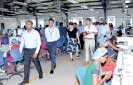 Tesco management visits Hirdaramani Mullaitivu factory 