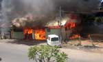 Video: One injured in Kandy fire  
