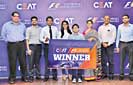 CEAT winners get trackside experience at Singapore F1 Grand Prix