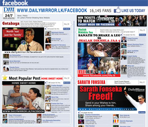 Dailymirror Facebook Page - May 2012