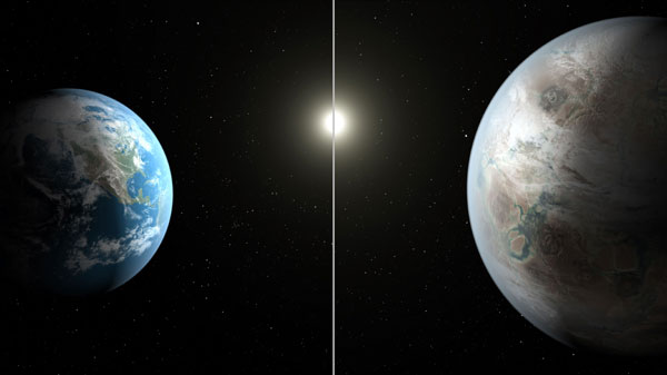 NASA finds 'Earth's bigger, older cousin'