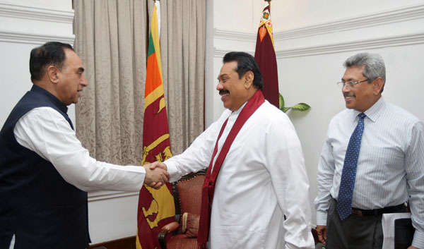 Swamy meets President