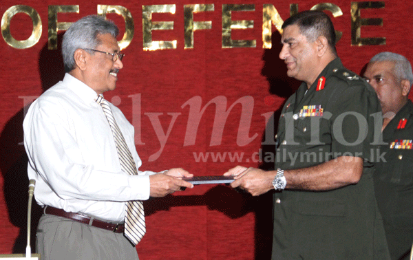 Army report on LLRC handed in