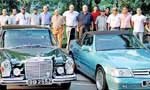 Mercedes-Benz Rally held to commemorate Berlin Wall anniversary