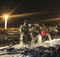 Boeing airliner crashes in Russian city of Kazan, 50 killed