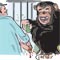 Chimp bites finger of zookeeper