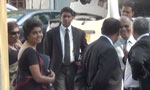 Ex-CJ Bandaranayake before Bribery Commission