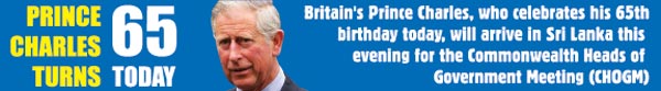 Prince Charles turns 65