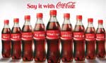 SAY IT WITH COKE