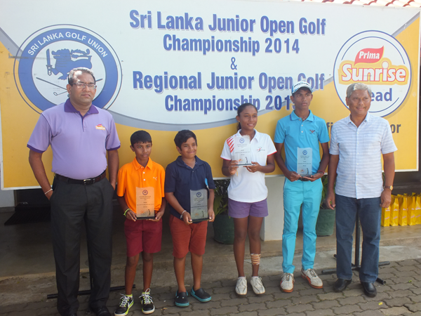 Dhanaranjan,Taniya, Dhanushan,Yannik shine in regional junior golf – Kandy