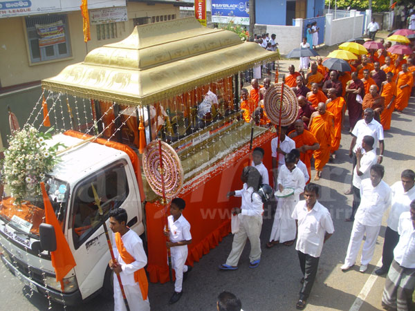 Cremation of the late Wimalawansa Thera