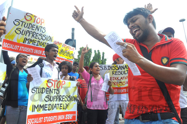 Video: SSU protest at Lipton Circus