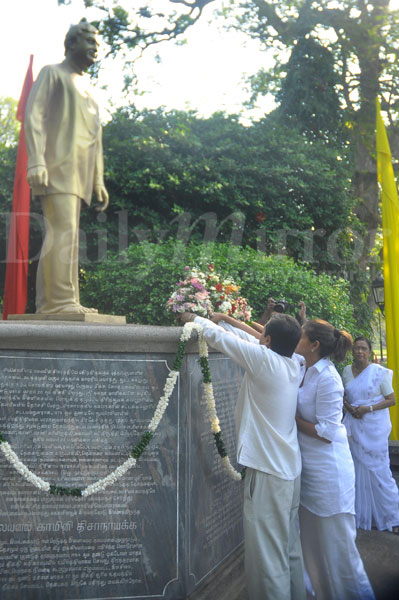 Video: Birth Anniversary of Gamini Dissanayake observed