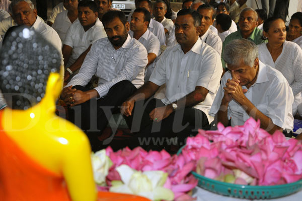 Religious programme at Sirikotha