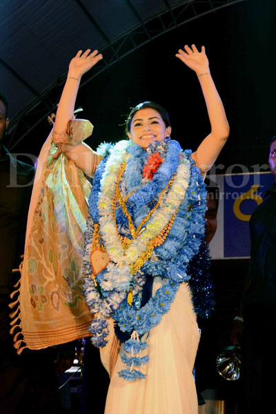 Hirunika campaigning