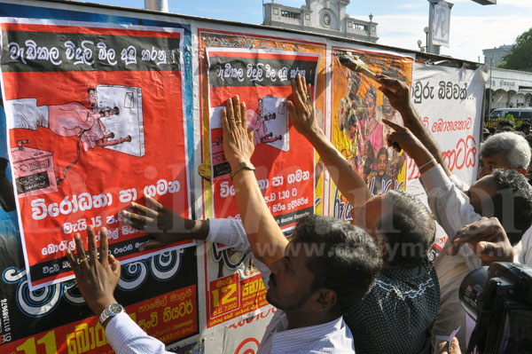 Protest over electricity-tariff hike