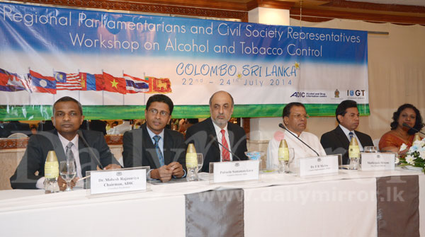 Workshop on National Alcohol Policy