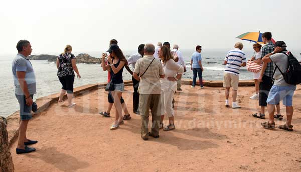 Galle fortress attract more tourists