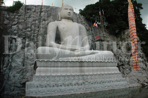 World’s largest stone Buddha statue unveiled