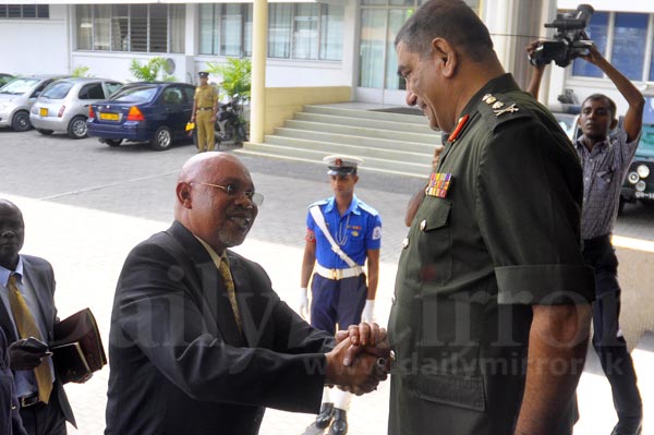 Uganda Minister in Sri Lanka