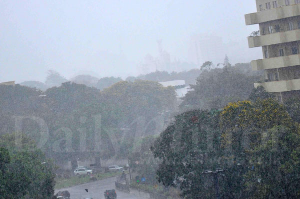 Heavy rains in Colombo