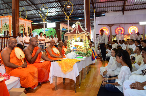 Katina Pinkama at Gangaramaya Temple