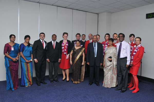 Austrian Airlines inaugurate flights to Sri Lanka 