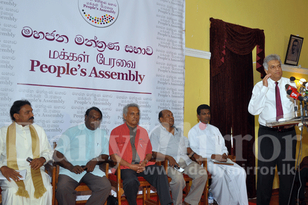 Video: Inauguration of Peoples' Assembly