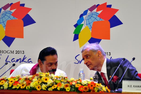 MR, Sharma conduct pre-CHOGM press meet