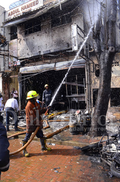 Three killed in Maradana fire