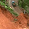 Earth slip obstructs road in Beragala