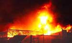 Two factories on fire on New Year’s Eve