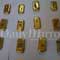 Man nabbed with gold biscuits