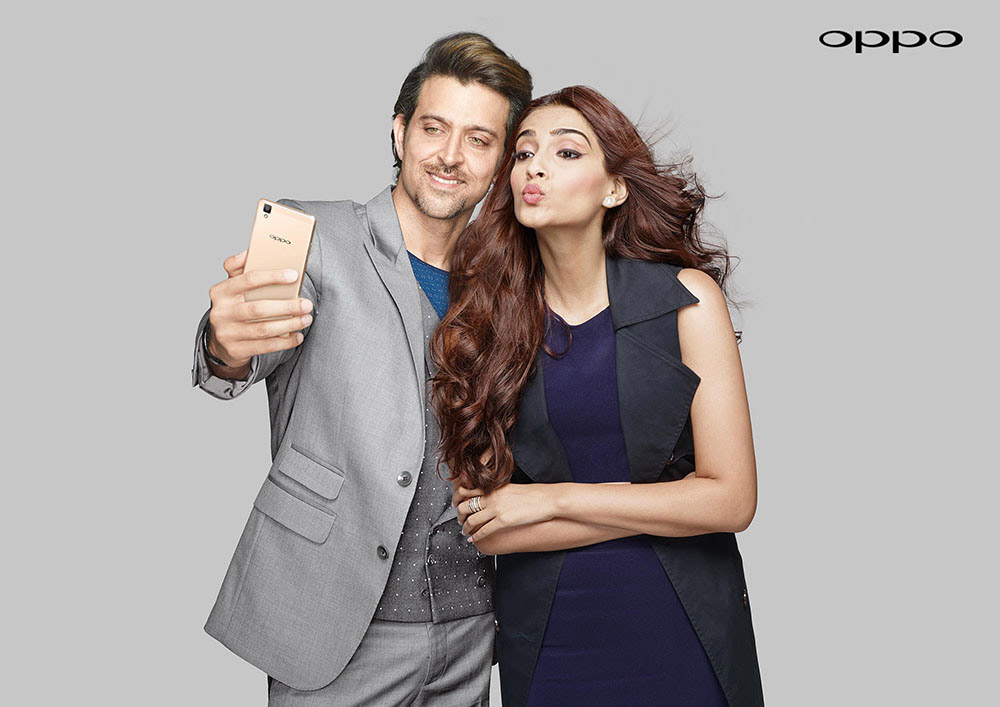 OPPO ropes in Hrithik Roshan and Sonam Kapoor as Brand Ambassadors in South Asia Region