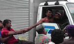Police arrest two suspects for assaulting driver