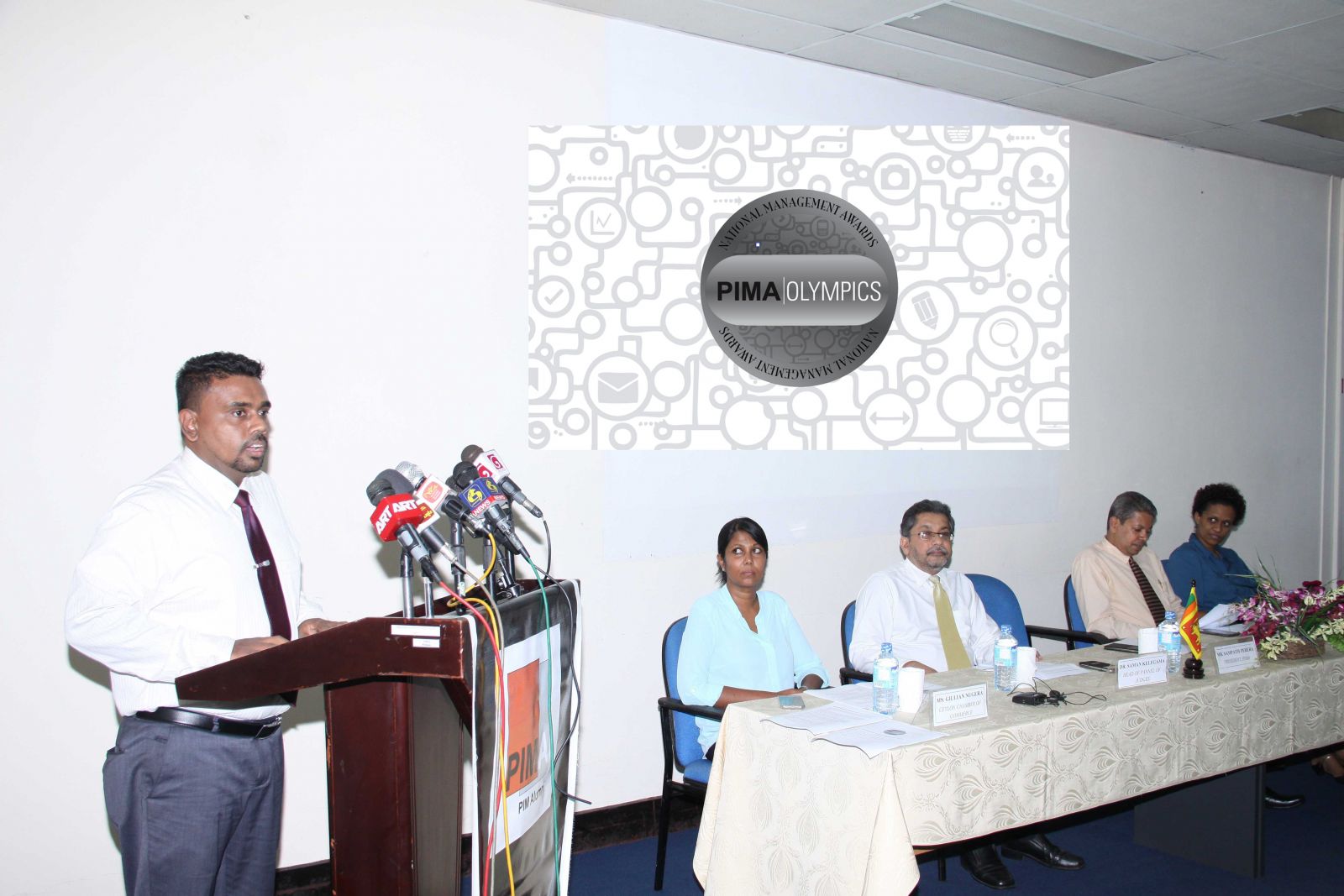 PIMA Holds Press Conference to Announce the Launch of PIMA Olympics-National Management Awards 2016 