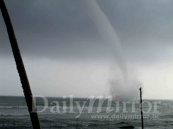 Tornado hits Matara