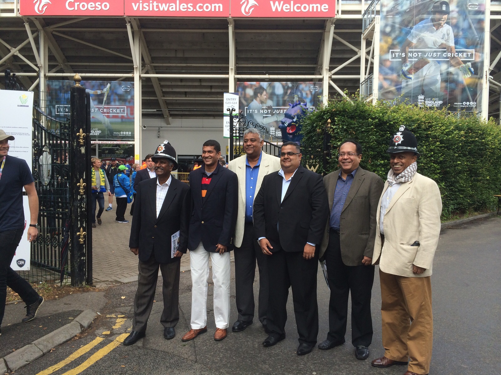 “Etihad Top Agents enjoy the First Ashes Test in Cardiff”  