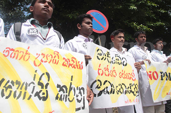 Students protest