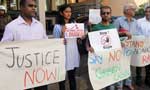 Video: Family of abused Kesara protest at Gangodawila  