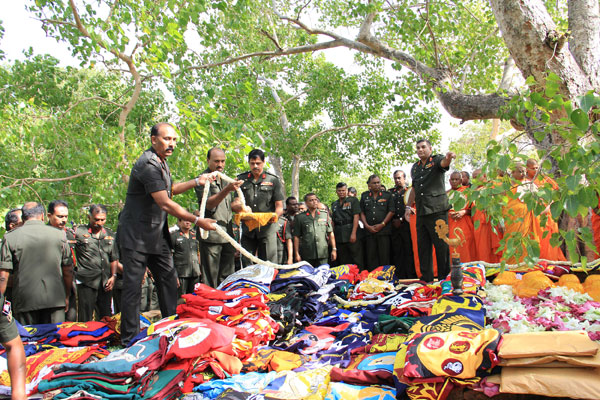 Preparing for 63rd Army Day