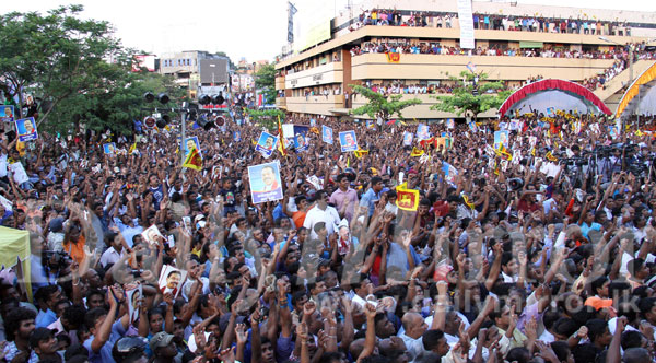 Video: Nugegoda rally