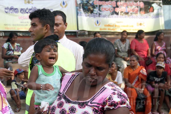 Tsunami rehearsal in Colombo