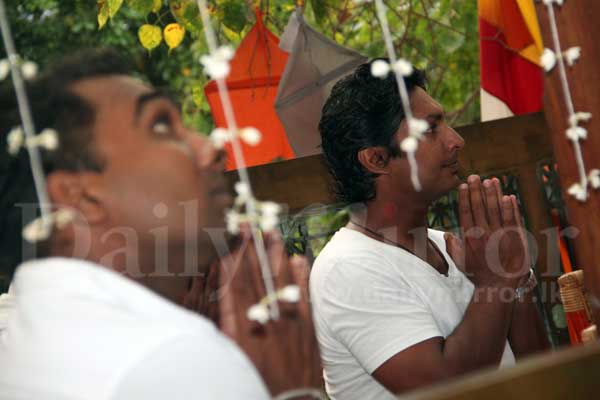 Bodhi Pooja for Tony Greig