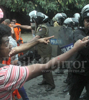 Students protest