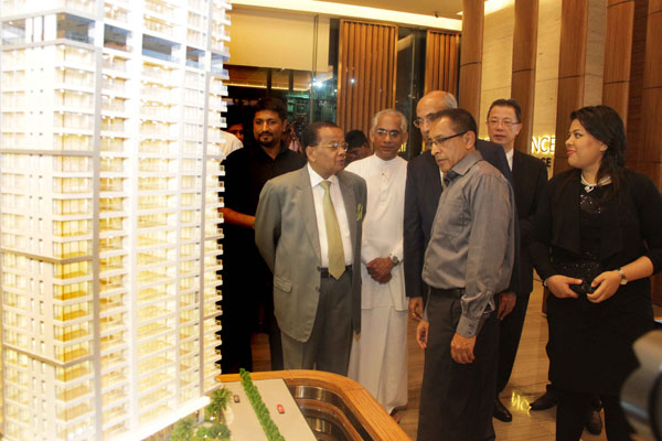 Shangri-La launches luxury apartment twin towers