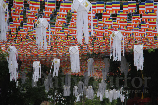 Getting ready for Vesak